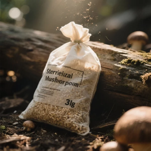 Sterilized Mushroom Grain Spawn Bag 3lb